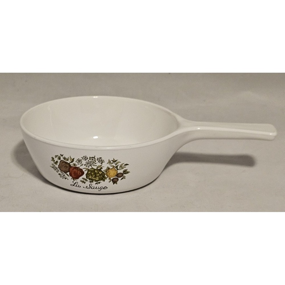 Vintage Corning Ware Spice of Life La Sauge P-81-B 2.5 Cup Saucepan No Lid